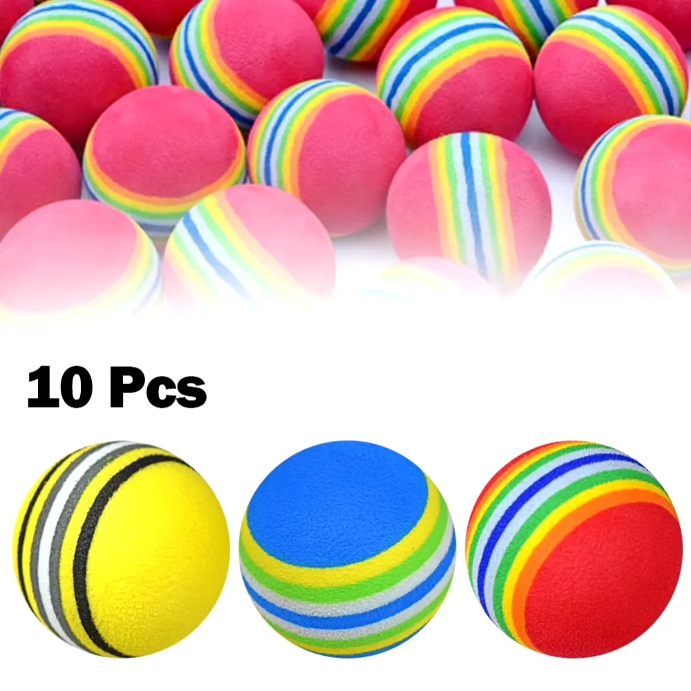 Golf Exercise Equipment - 10 pçs bolas de espuma de