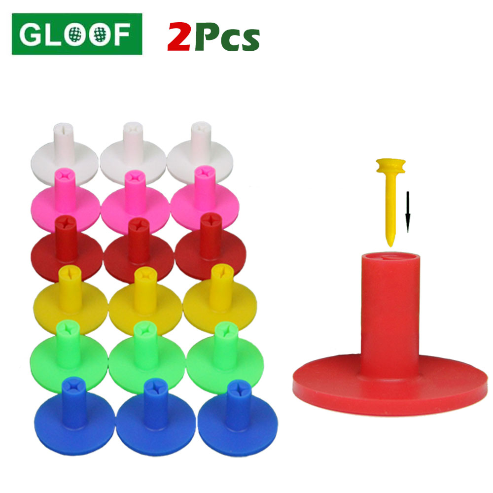 Golf Exercise Equipment - 2 pçs borracha golfe t bola