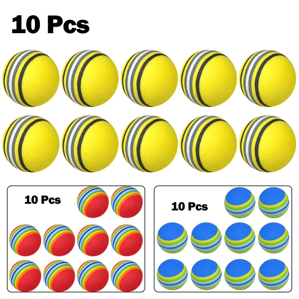 10 pçs bolas de espuma de trei - Golf Exercise Equipment avaliação e preço
