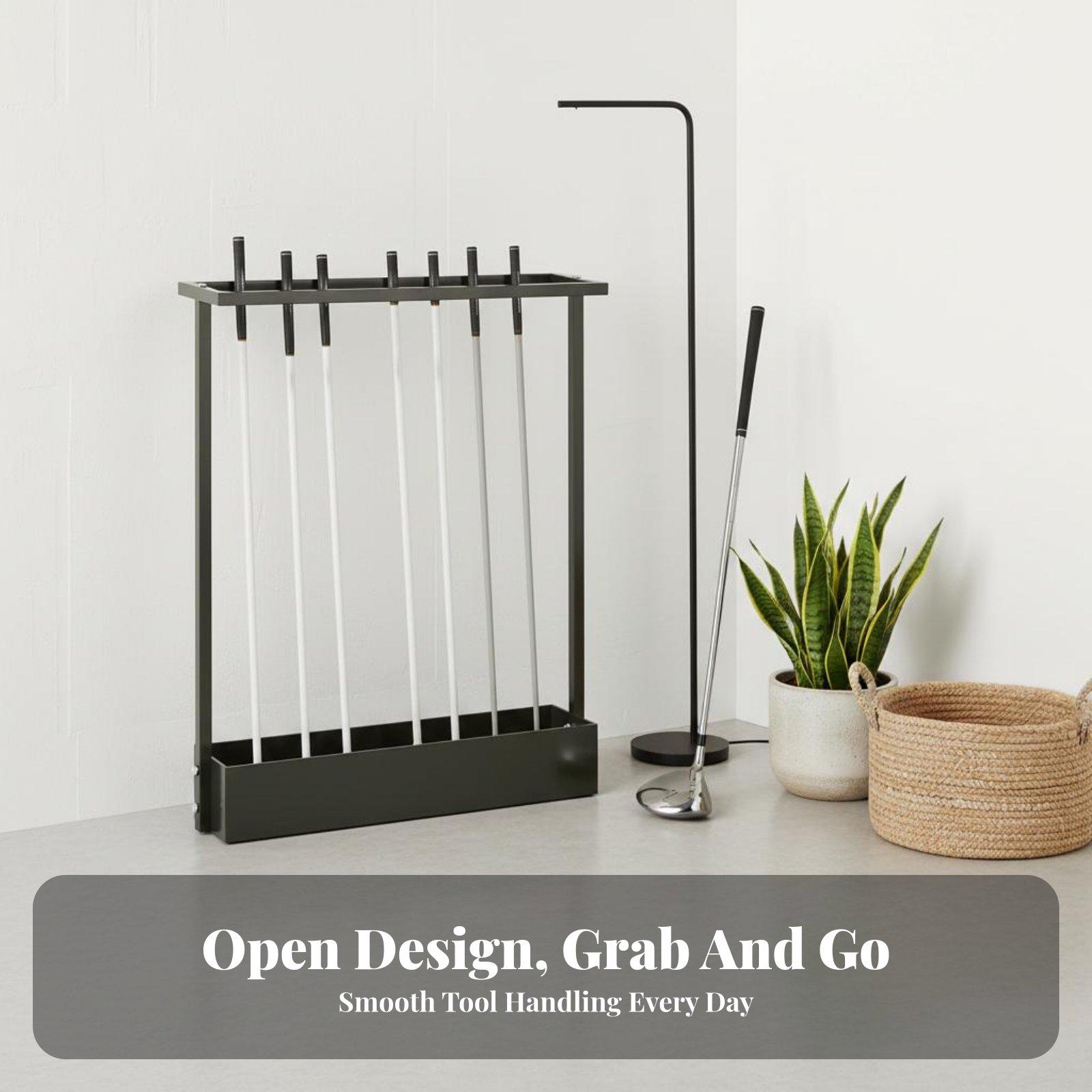 Suporte para tacos de golfe, p - Golf Equipment Organizer For Garage avaliação e preço